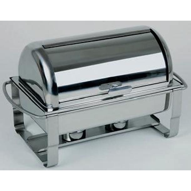 CHAFING DISH RECTANGULAR 1/1  COM ROLLTOP 9LT